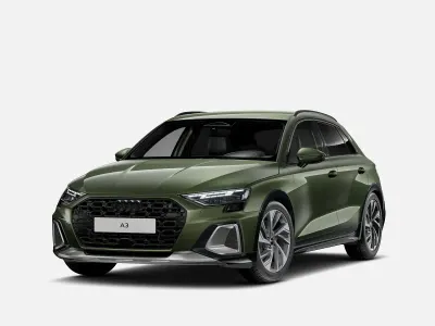 Nuova Audi A3 Advanced 150 CV (110 kW) 2026 Verde district metallizzato