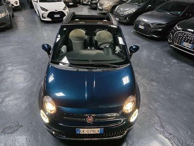 Usata Fiat 500C Dolcevita 69 CV (50 kW) 2022 Bleu Cabrio