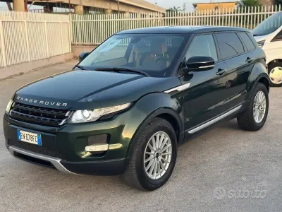 Usata Land Rover Range Rover evoque Pure 150 CV (110 kW) 2012 Verde SUV