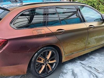 Usata BMW 525 Luxury Line 218 CV (160 kW) 2014 Marrone Station wagon