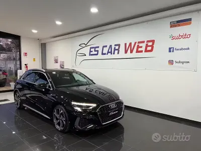 Usata Audi A3 S-Line 150 CV (110 kW) 2023 Nero Berlina