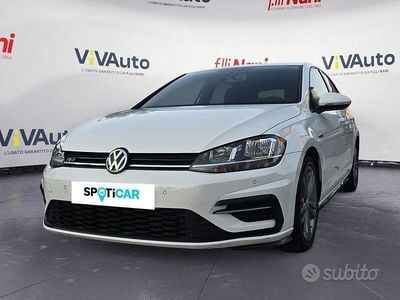 Usata VW Golf VII Sport 125 CV (91 kW) 2017 Bianco Berlina