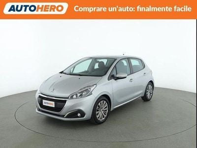 Usata Peugeot 208 Active 82 CV (60 kW) 2018 Argento Utilitaria