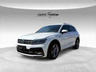 Usata VW Tiguan Advance 150 CV (110 kW) 2019 Bianco SUV