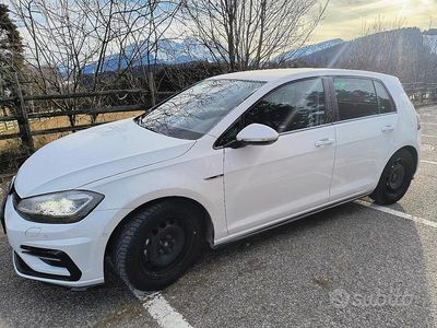 Bianco Usata 2020 VW Golf R-line Berlina | 19.600 € (Buon prezzo)