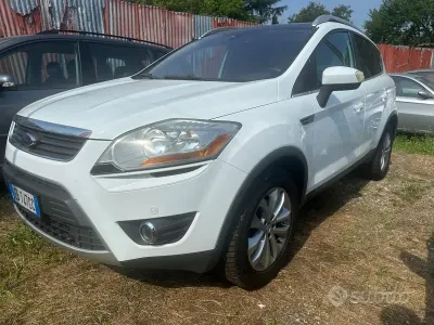 Usata Ford Kuga Titanium 136 CV (100 kW) 2010 Bianco SUV