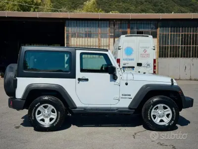 Occasion Jeep Wrangler Sahara 200 PK (147 kW) 2018 Wit SUV