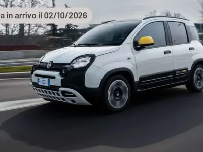 Nuova Fiat Panda Cross Cross 65 CV (47 kW) 2026 Argento Utilitaria