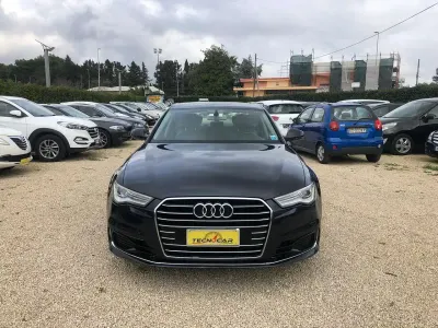 Usado Audi A6 190 CV (139 kW) 2016 Negro Berlina