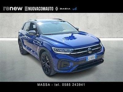 Usata VW T-Roc R-line 150 CV (110 kW) 2022 Blu SUV