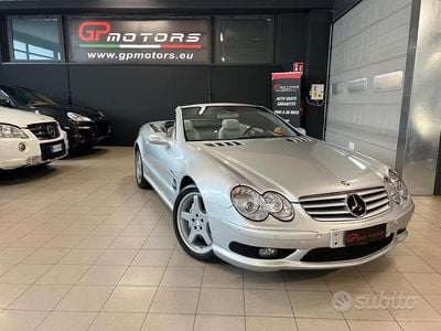 Usata Mercedes SL55 AMG AMG 500 CV (367 kW) 2003 Grigio Cabrio