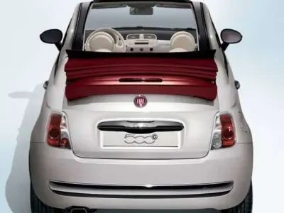 Usata Fiat 500C Rock 69 CV (50 kW) 2010 Bianco Cabrio