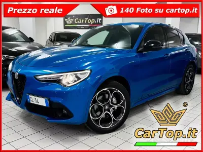 Usata Alfa Romeo Stelvio Veloce 209 CV (153 kW) 2022 Blu SUV