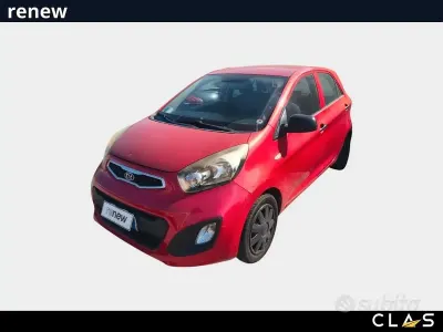 Usata Kia Picanto 69 CV (50 kW) 2011 Rosso Utilitaria
