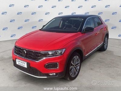 Usata VW T-Roc Sport 150 CV (110 kW) 2021 Rosso SUV