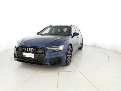 Occasion Audi A6 S-Line 299 PK (219 kW) 2024 Blauw Stationwagen