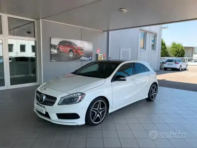 Usata Mercedes A200 Premium 156 CV (114 kW) 2013 Bianco Berlina
