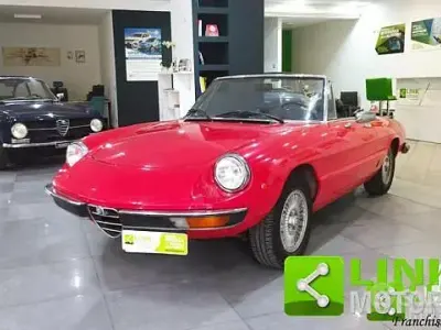 Usata Alfa Romeo Spider Veloce 128 CV (94 kW) 1982 Rosso Cabrio