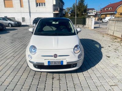 Usata Fiat 500 75 CV (55 kW) 2010 Bianco Berlina