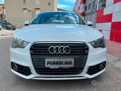 Usata Audi A1 Attraction 86 CV (63 kW) 2013 Bianco Utilitaria