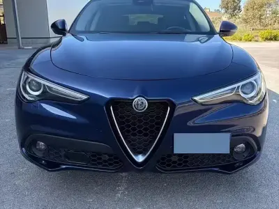 Usata Alfa Romeo Stelvio 160 CV (117 kW) 2021 Bluazzurro SUV