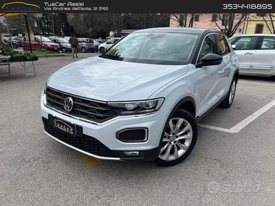 Usata VW T-Roc Advance 150 CV (110 kW) 2019 Bianco SUV