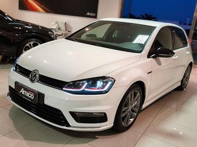 Usata VW Golf VII R-line 110 CV (80 kW) 2016 Bianco Berlina