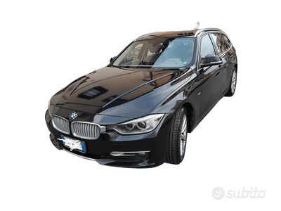 Usata BMW 318 Efficient Dynamics 116 CV (85 kW) 2014 Nero Station wagon