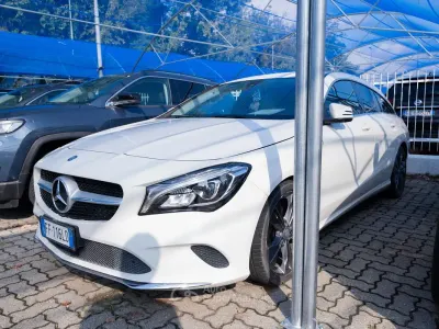 Usata Mercedes CLA200 Shooting Brake 136 CV (100 kW) 2016 Bianco Station wagon