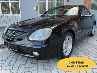 Usata Mercedes SLK200 163 CV (119 kW) 2004 Nero Cabrio