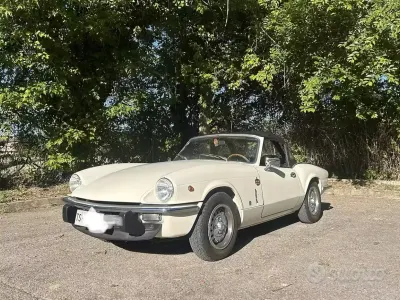 Usata Triumph Spitfire 1970 Bianco Cabrio