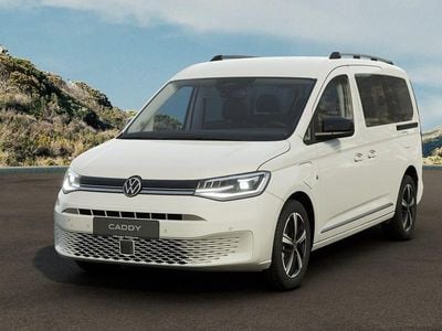 Uusi VW Caddy Maxi Style 150 HP (110 kW) 2026 Valkoinen Tila-auto