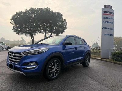 Usata Hyundai Tucson GO! 136 CV (100 kW) 2018 Blu SUV