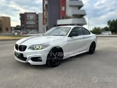 Usata BMW 220 M Sport 190 CV (139 kW) 2015 Bianco Coupé