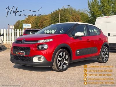 Usata Citroën C3 83 CV (61 kW) 2019 Rosso Utilitaria