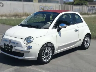 Usata Fiat 500C Lounge 84 CV (61 kW) 2012 Bianco Cabrio