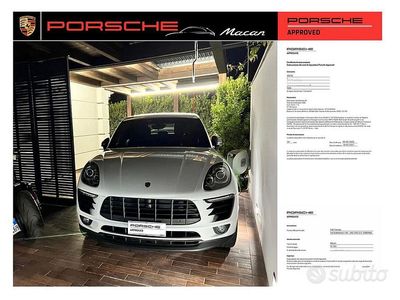 Usata Porsche Macan 252 CV (185 kW) 2018 Bianco SUV