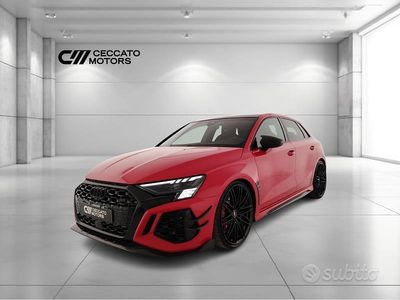Usata Audi RS3 500 CV (367 kW) 2023 Rosso Berlina