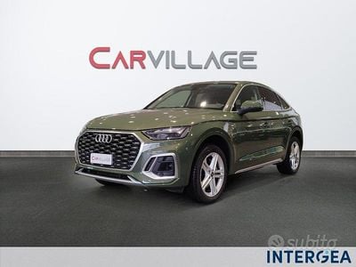 Begagnad Audi Q5 Sportback S-Line 265 HK (194 kW) 2023 Grön SUV