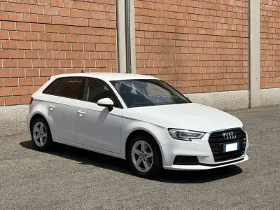 Usata Audi A3 Ambiente 116 CV (85 kW) 2020 Bianco ibis Berlina