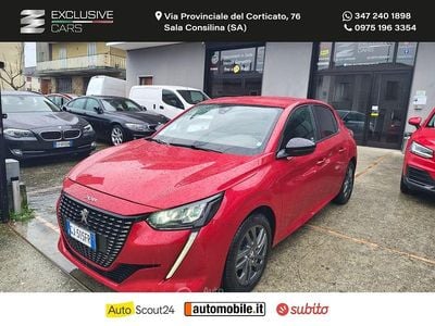 Usata Peugeot 208 Style 75 CV (55 kW) 2022 Rosso Utilitaria