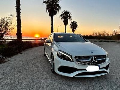 Usata Mercedes A180 109 CV (80 kW) 2016 Bianco Berlina
