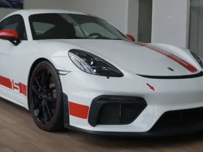 Usata Porsche 718 Cayman GT4 Sport 420 CV (308 kW) 2020 Bianco Coupé