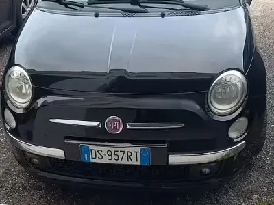 Usata Fiat 500 Pop 69 CV (50 kW) 2009 Nero Cabrio