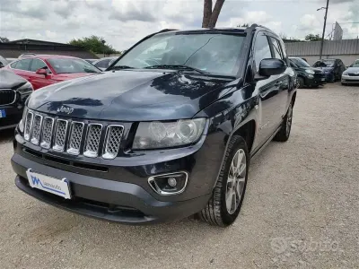 Usata Jeep Compass Limited 136 CV (100 kW) 2014 Nero SUV