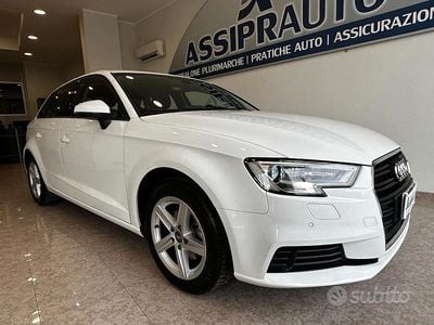 Usata Audi A3 Business 150 CV (110 kW) 2018 Bianco Berlina