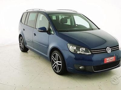 Usata VW Touran Comfortline 105 CV (77 kW) 2012 Blu Monovolume