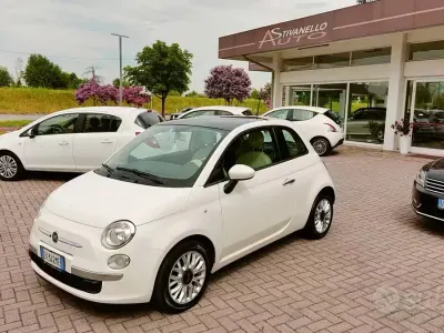 Usata Fiat 500 Lounge 69 CV (50 kW) 2014 Bianco Berlina