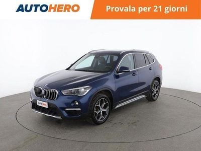 Usata BMW X1 xLine 190 CV (139 kW) 2017 Blu SUV