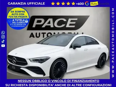 Käytetty Mercedes CLA220 AMG Line Premium Plus 190 HP (139 kW) 2025 Valkoinen Sedan